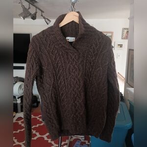 VTG Knitted Style Ladies Calvin Klein Wool Sweater Size S